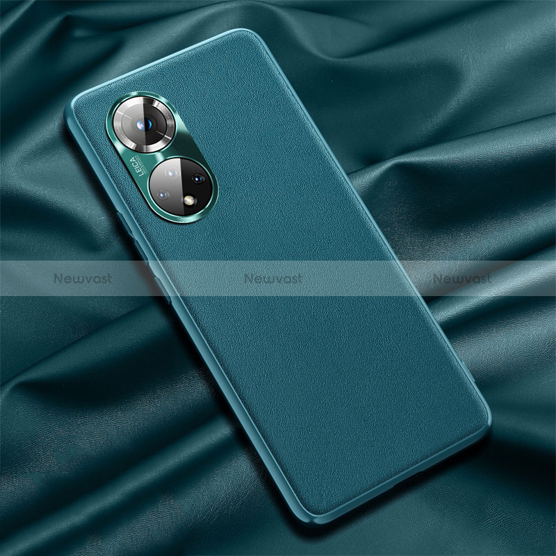 Soft Luxury Leather Snap On Case Cover QK1 for Huawei Nova 9 Pro Green