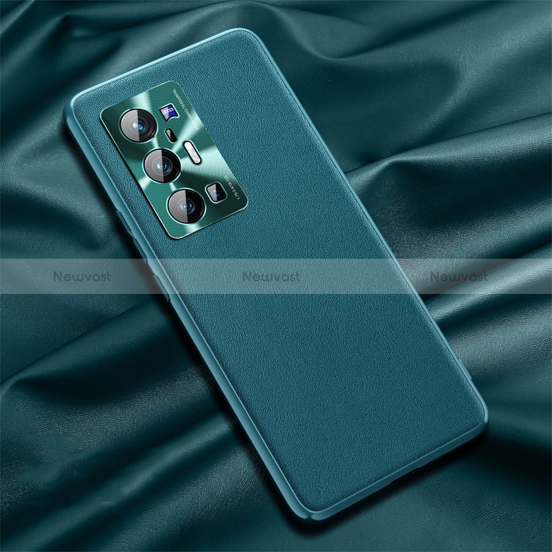 Soft Luxury Leather Snap On Case Cover QK1 for Vivo X70 Pro+ Plus 5G Green