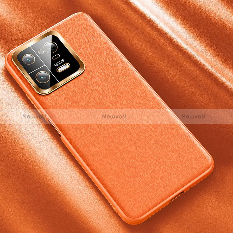 Soft Luxury Leather Snap On Case Cover QK1 for Xiaomi Mi 13 Pro 5G
