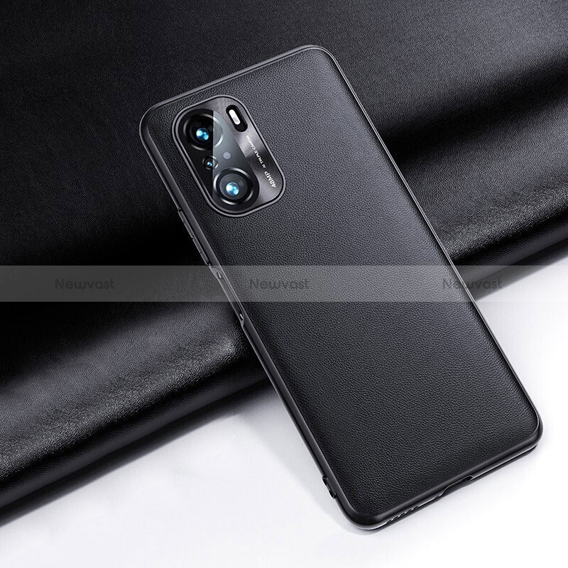 Soft Luxury Leather Snap On Case Cover QK3 for Xiaomi Mi 11i 5G Black