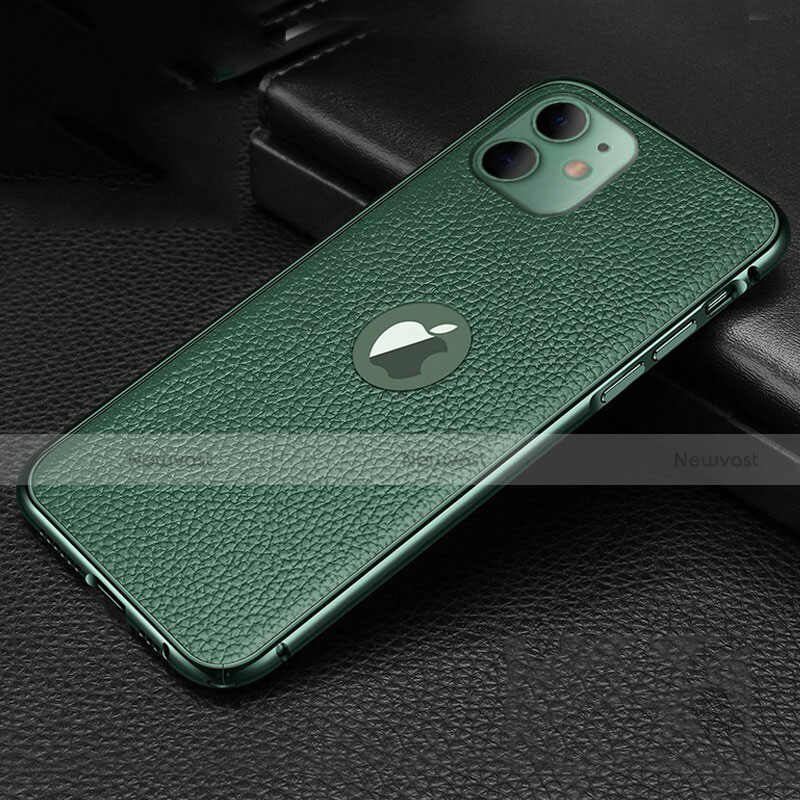 Soft Luxury Leather Snap On Case Cover R01 for Apple iPhone 11