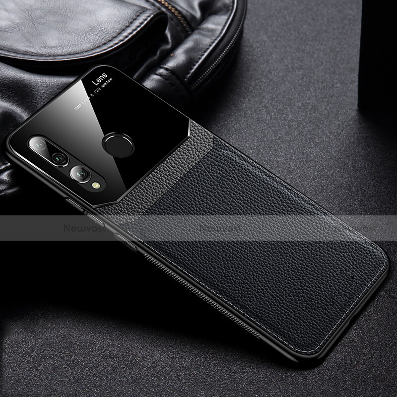 Soft Luxury Leather Snap On Case Cover R01 for Huawei Honor 10i