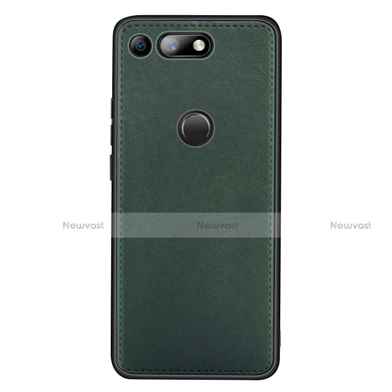 Soft Luxury Leather Snap On Case Cover R01 for Huawei Honor V20