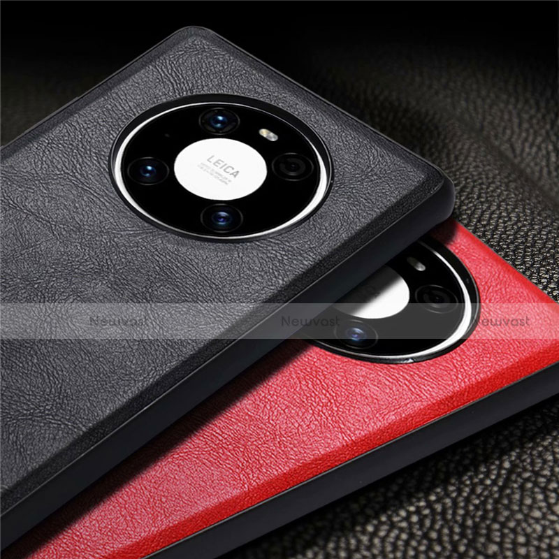 Soft Luxury Leather Snap On Case Cover R01 for Huawei Mate 40