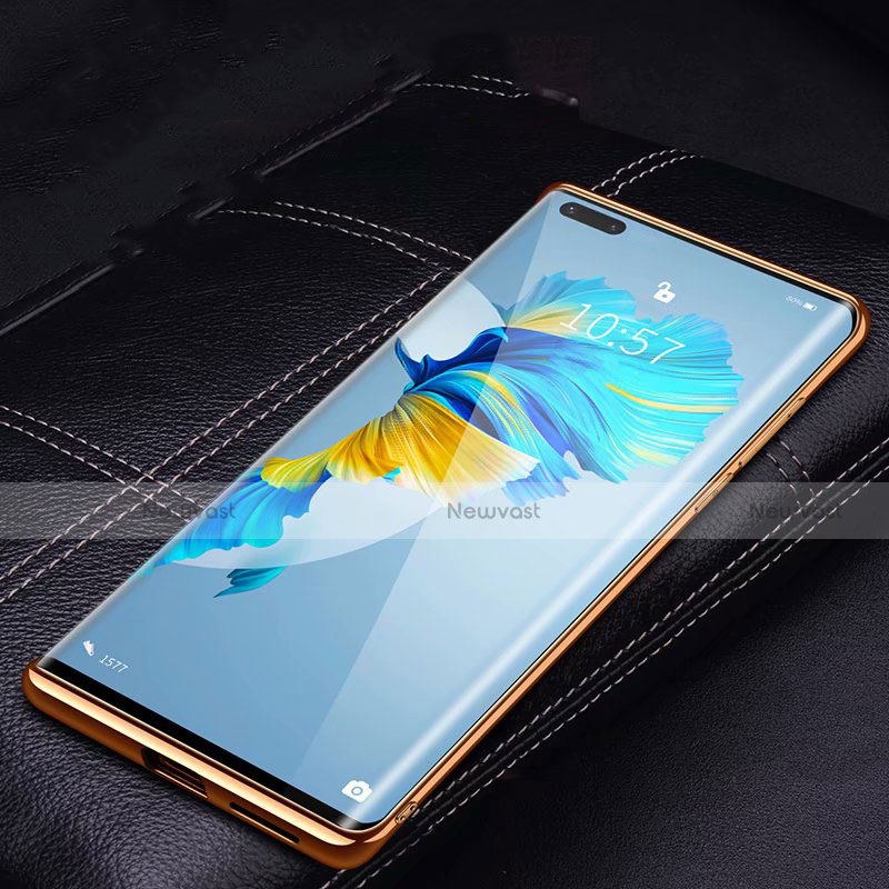 Soft Luxury Leather Snap On Case Cover R01 for Huawei Mate 40 RS