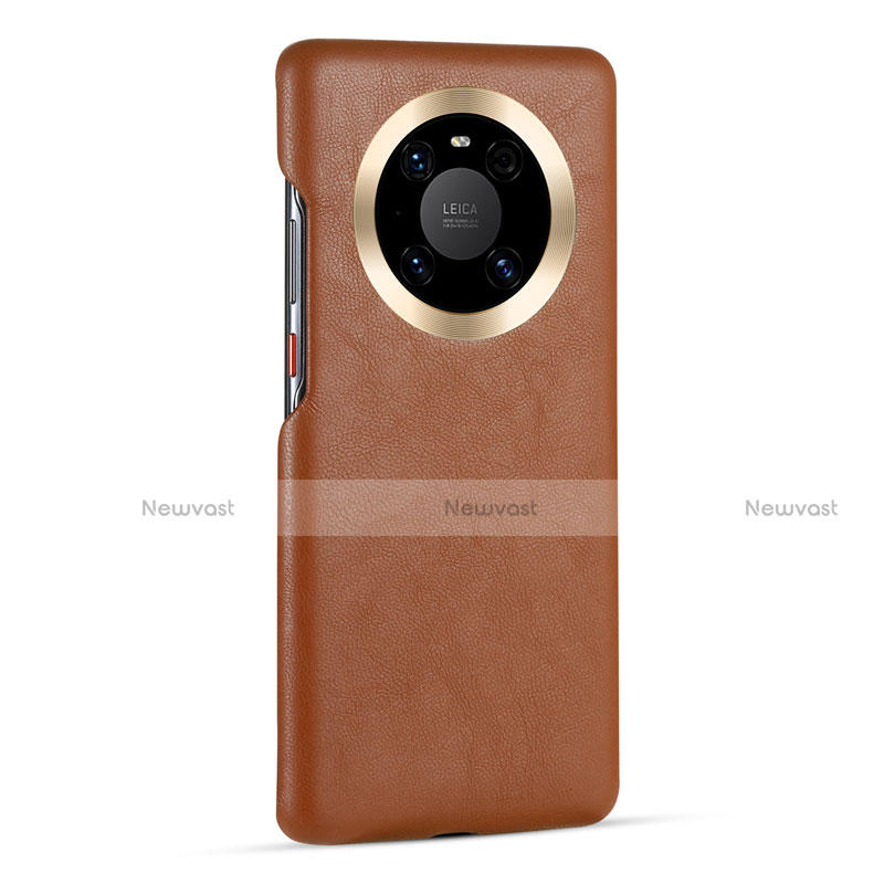 Soft Luxury Leather Snap On Case Cover R01 for Huawei Mate 40E Pro 5G