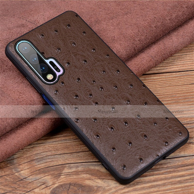 Soft Luxury Leather Snap On Case Cover R01 for Huawei Nova 6