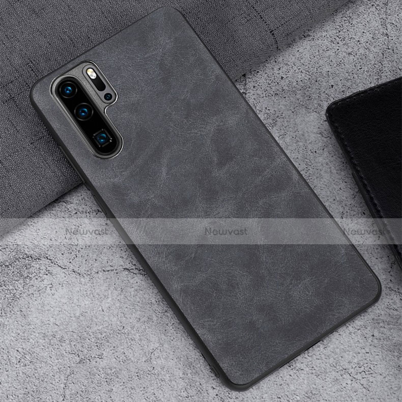 Soft Luxury Leather Snap On Case Cover R01 for Huawei P30 Pro