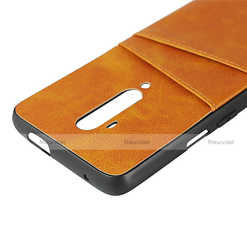 Soft Luxury Leather Snap On Case Cover R01 for OnePlus 7T Pro