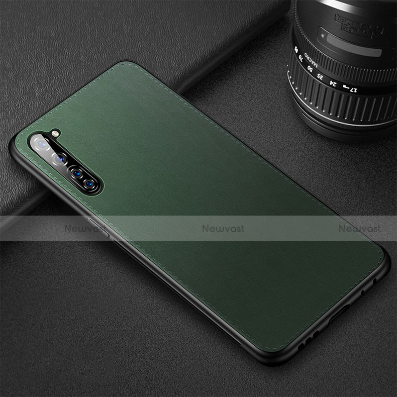 Soft Luxury Leather Snap On Case Cover R01 for Oppo A91