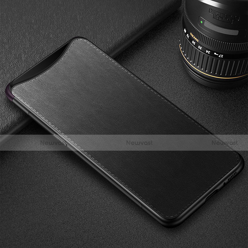 Soft Luxury Leather Snap On Case Cover R01 for Oppo Find X