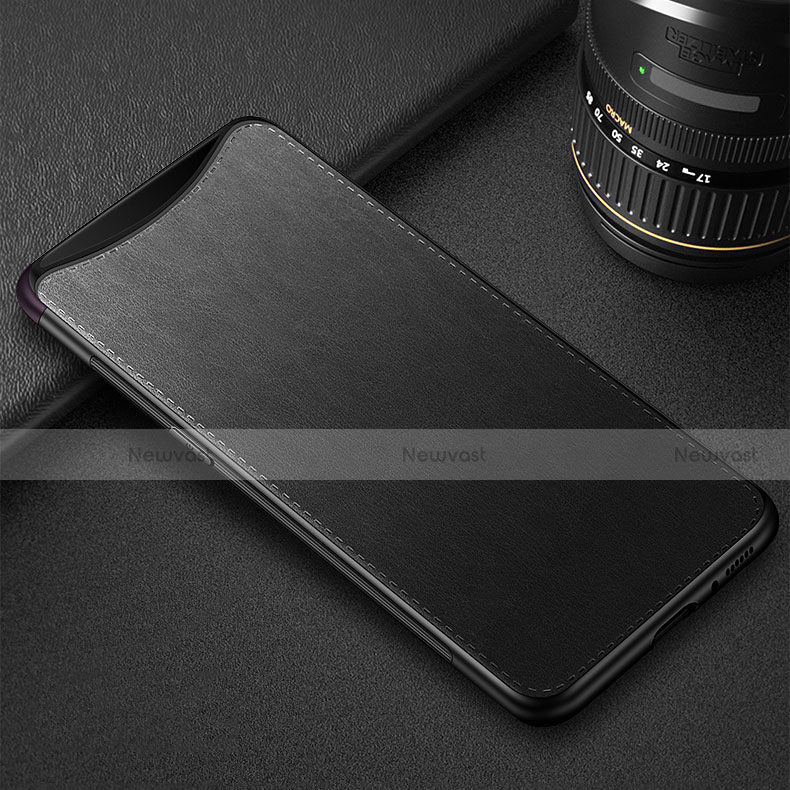 Soft Luxury Leather Snap On Case Cover R01 for Oppo Find X Super Flash Edition