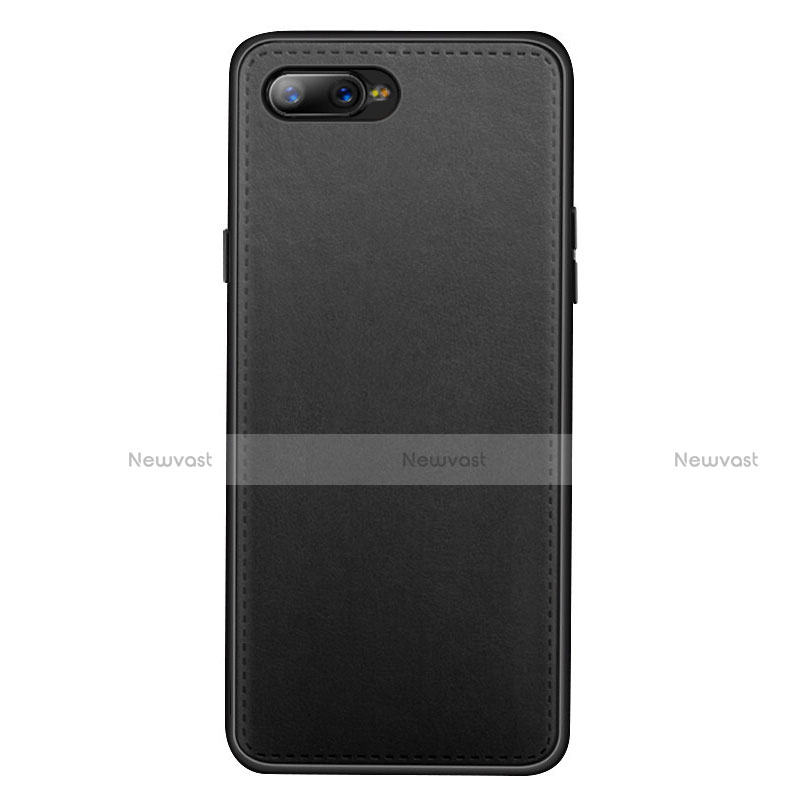 Soft Luxury Leather Snap On Case Cover R01 for Oppo K1