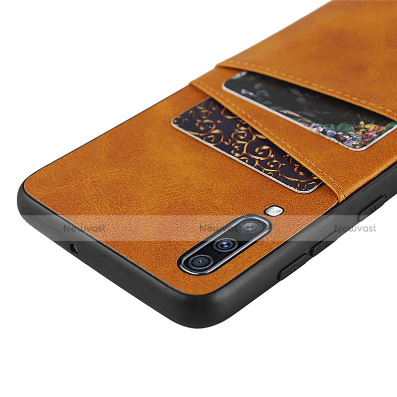 Soft Luxury Leather Snap On Case Cover R01 for Samsung Galaxy A70