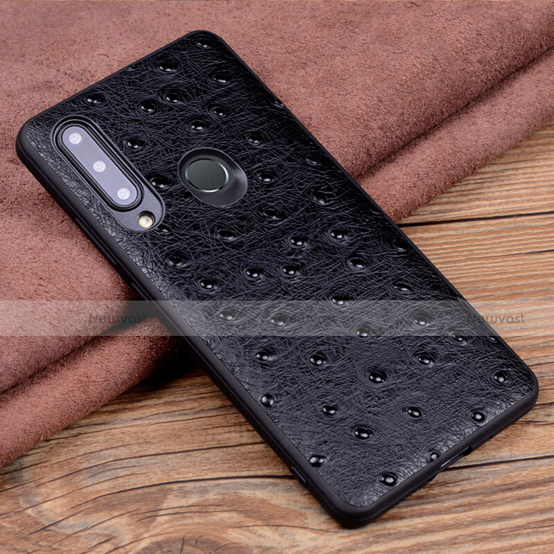 Soft Luxury Leather Snap On Case Cover R02 for Huawei Honor 20 Lite