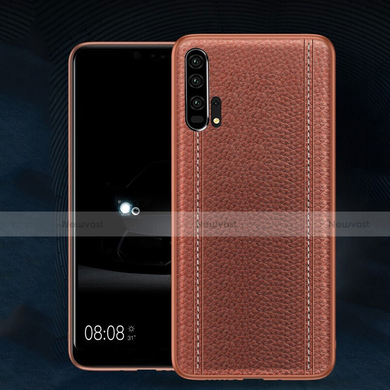 Soft Luxury Leather Snap On Case Cover R02 for Huawei Honor 20 Pro