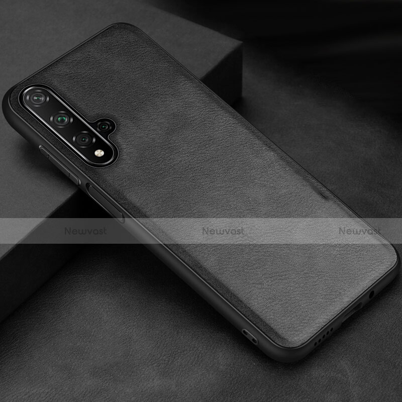 Soft Luxury Leather Snap On Case Cover R02 for Huawei Honor 20S