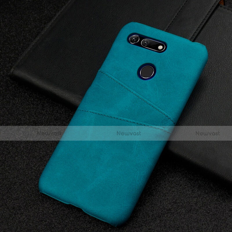 Soft Luxury Leather Snap On Case Cover R02 for Huawei Honor V20