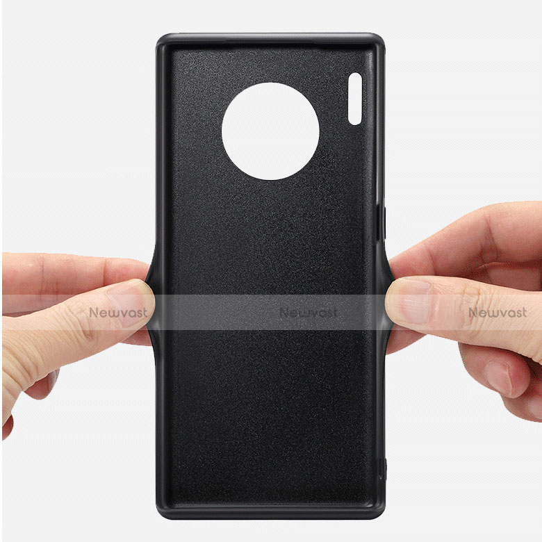 Soft Luxury Leather Snap On Case Cover R02 for Huawei Mate 30