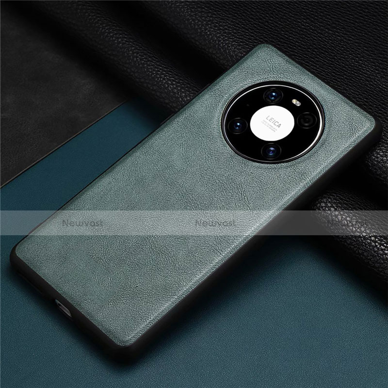 Soft Luxury Leather Snap On Case Cover R02 for Huawei Mate 40E Pro 4G