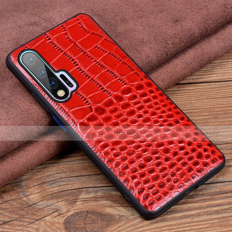 Soft Luxury Leather Snap On Case Cover R02 for Huawei Nova 6 5G