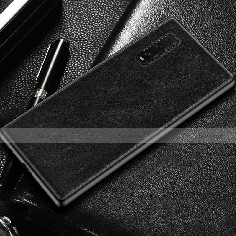Soft Luxury Leather Snap On Case Cover R02 for Oppo Find X2