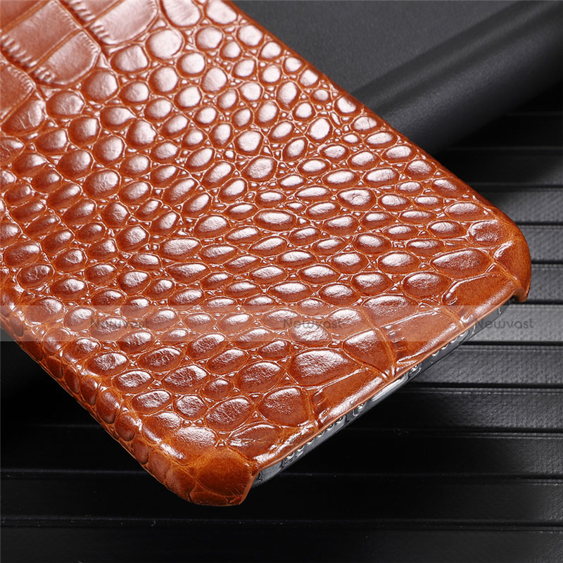 Soft Luxury Leather Snap On Case Cover R03 for Apple iPhone 12