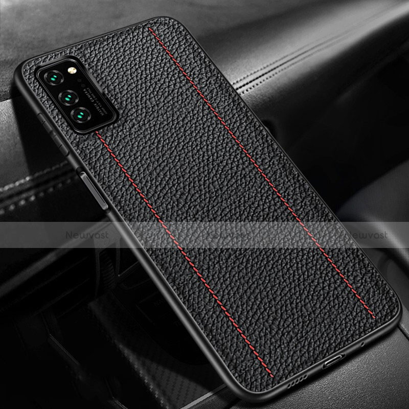 Soft Luxury Leather Snap On Case Cover R03 for Huawei Honor V30 5G