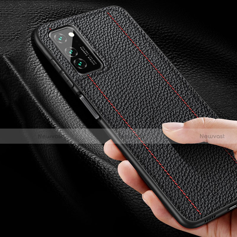 Soft Luxury Leather Snap On Case Cover R03 for Huawei Honor V30 5G