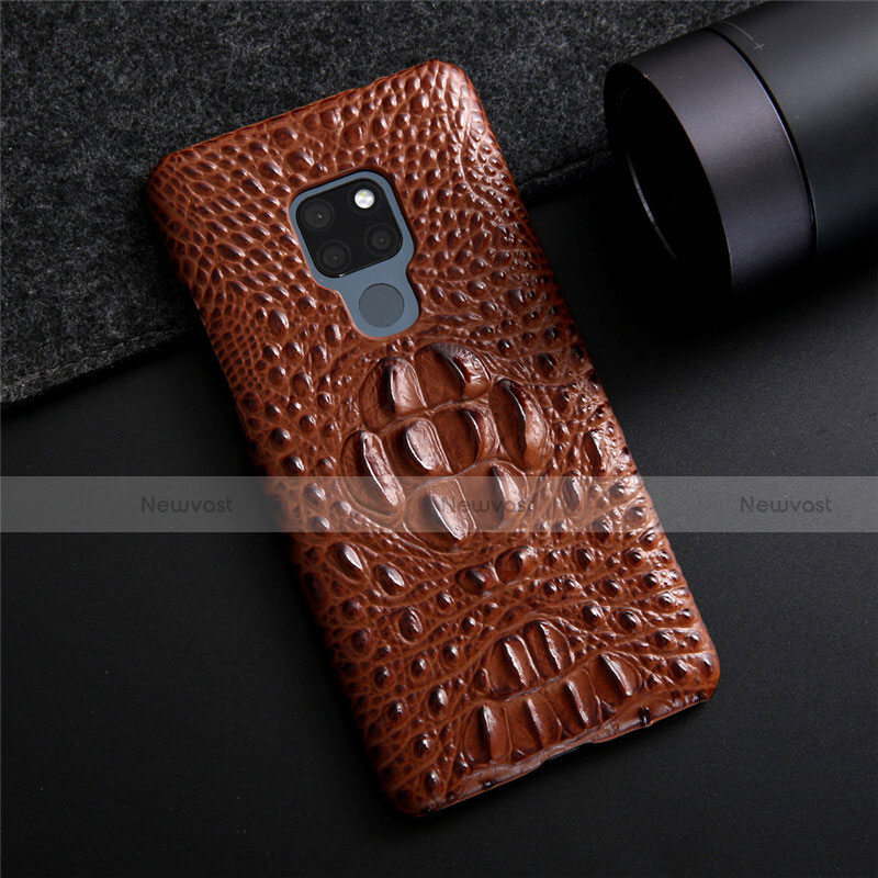 Soft Luxury Leather Snap On Case Cover R03 for Huawei Mate 20