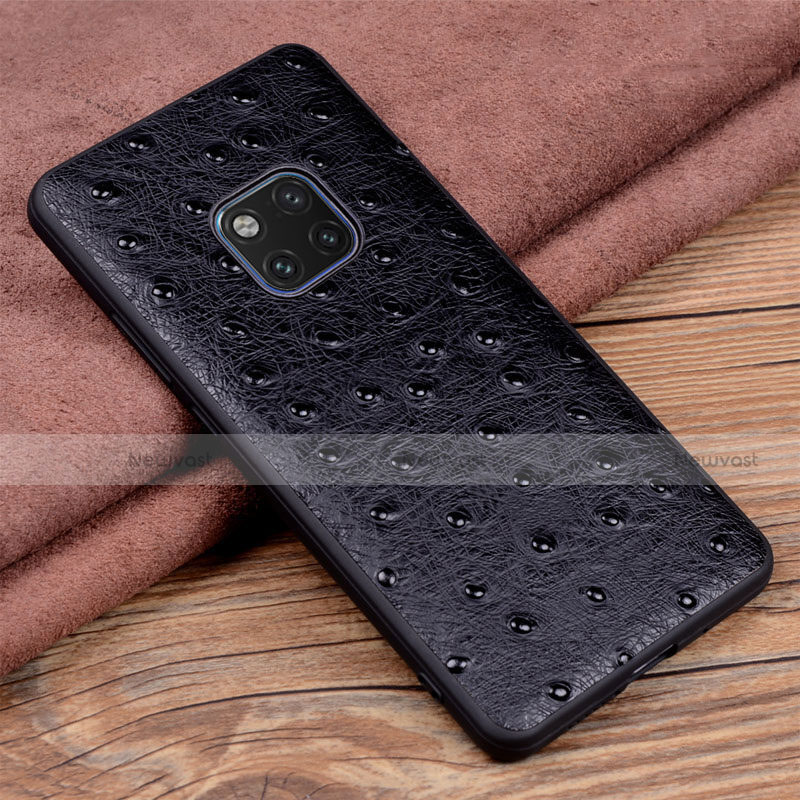 Soft Luxury Leather Snap On Case Cover R03 for Huawei Mate 20 Pro