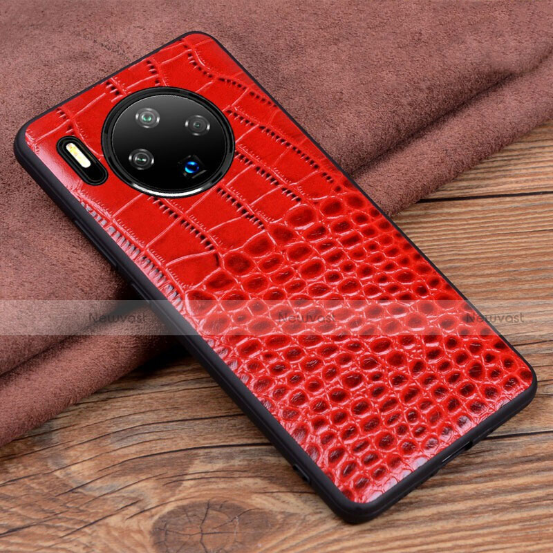 Soft Luxury Leather Snap On Case Cover R03 for Huawei Mate 30