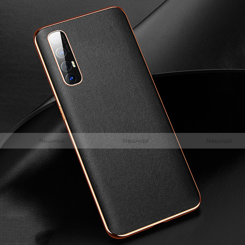 Soft Luxury Leather Snap On Case Cover R03 for Oppo Find X2 Neo