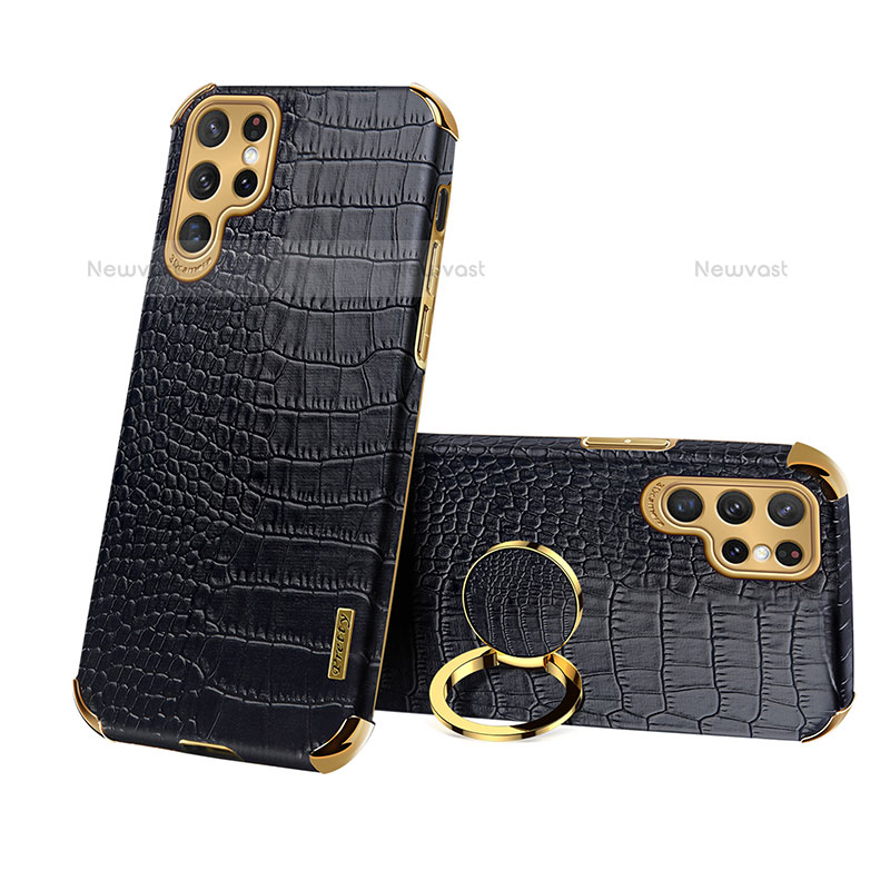 Soft Luxury Leather Snap On Case Cover R03 for Samsung Galaxy S21 Ultra 5G