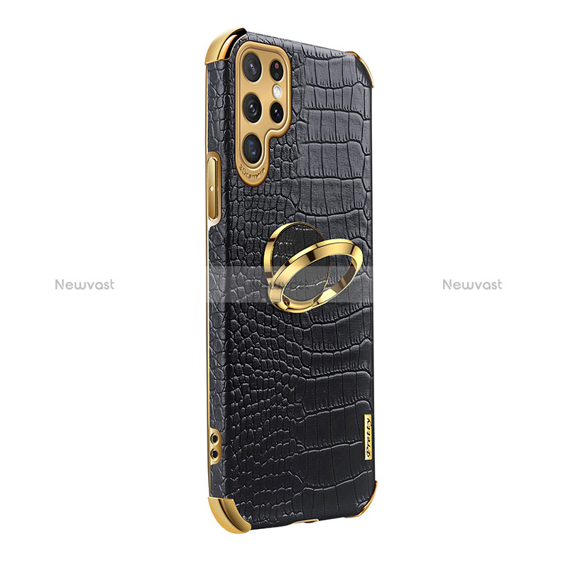 Soft Luxury Leather Snap On Case Cover R03 for Samsung Galaxy S24 Ultra 5G