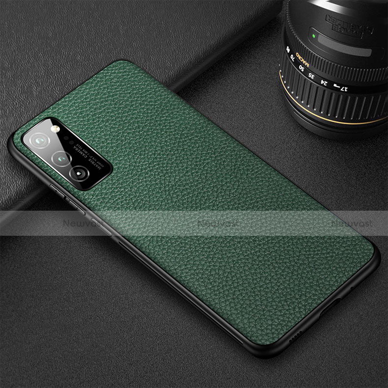 Soft Luxury Leather Snap On Case Cover R04 for Huawei Honor V30 5G