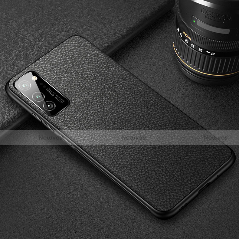 Soft Luxury Leather Snap On Case Cover R04 for Huawei Honor V30 Pro 5G
