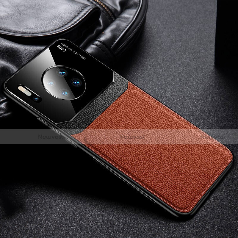 Soft Luxury Leather Snap On Case Cover R04 for Huawei Mate 30