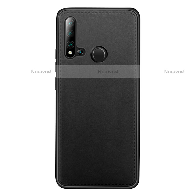 Soft Luxury Leather Snap On Case Cover R04 for Huawei P20 Lite (2019)