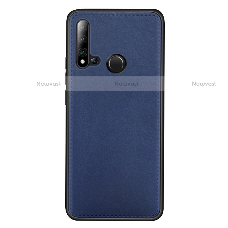 Soft Luxury Leather Snap On Case Cover R04 for Huawei P20 Lite (2019)