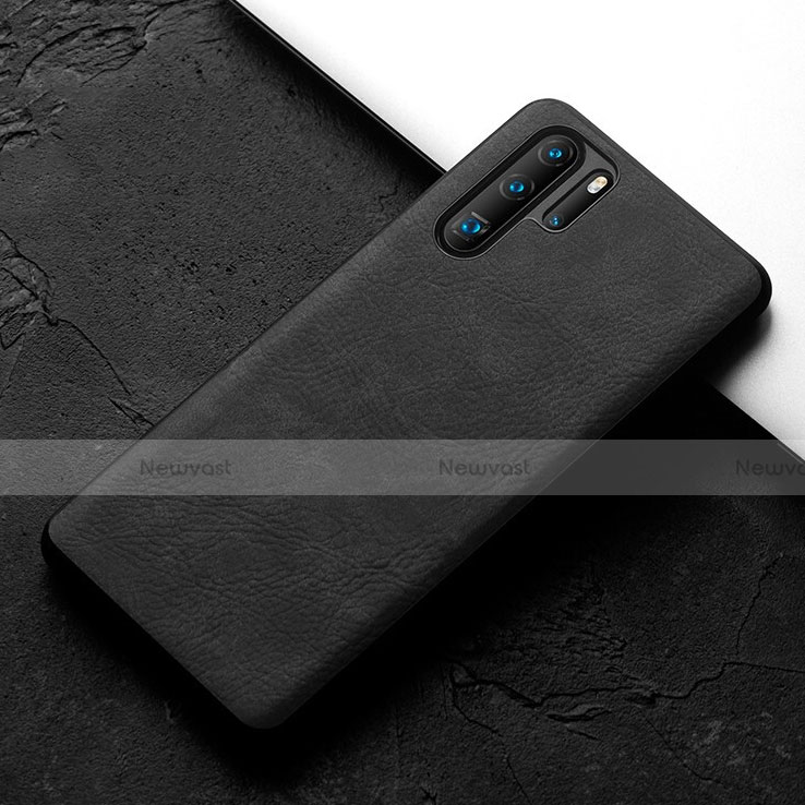 Soft Luxury Leather Snap On Case Cover R04 for Huawei P30 Pro