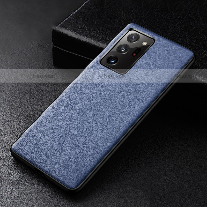 Soft Luxury Leather Snap On Case Cover R04 for Samsung Galaxy Note 20 Ultra 5G