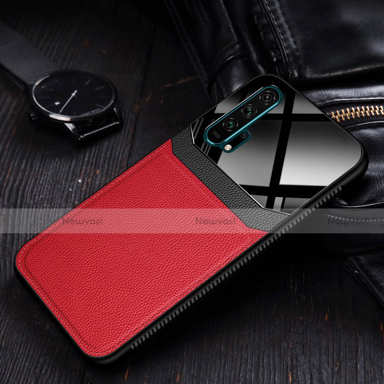 Soft Luxury Leather Snap On Case Cover R05 for Huawei Honor 20 Pro