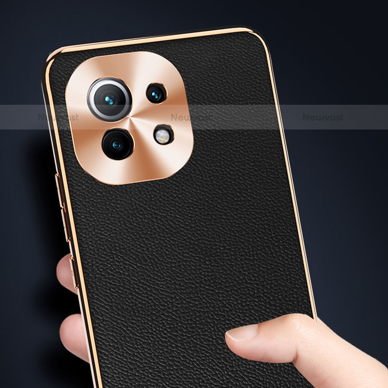 Soft Luxury Leather Snap On Case Cover R05 for Xiaomi Mi 11 Lite 5G