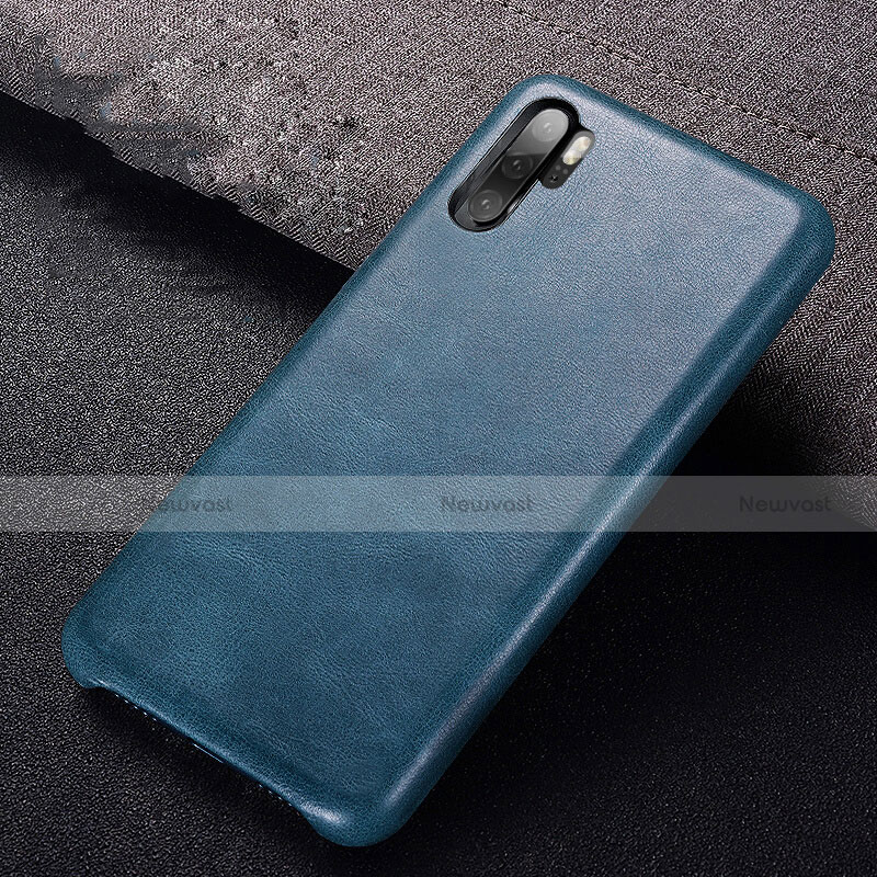 Soft Luxury Leather Snap On Case Cover R06 for Huawei P30 Pro