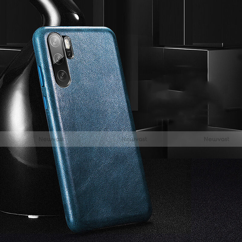 Soft Luxury Leather Snap On Case Cover R06 for Huawei P30 Pro New Edition
