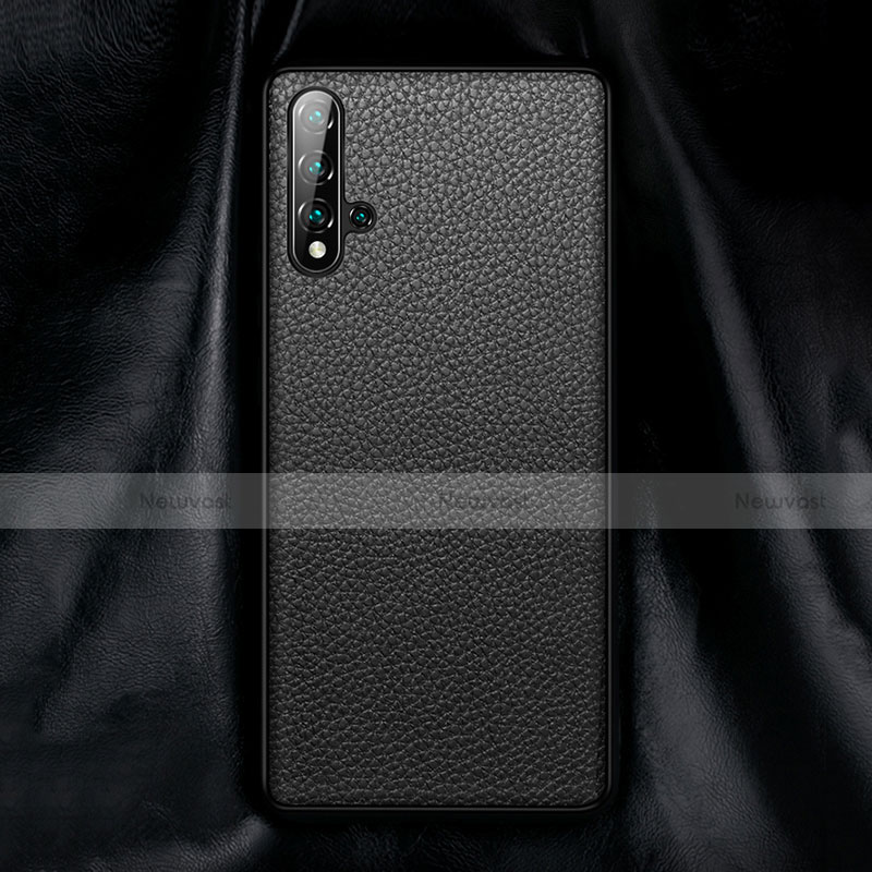 Soft Luxury Leather Snap On Case Cover R07 for Huawei Nova 5