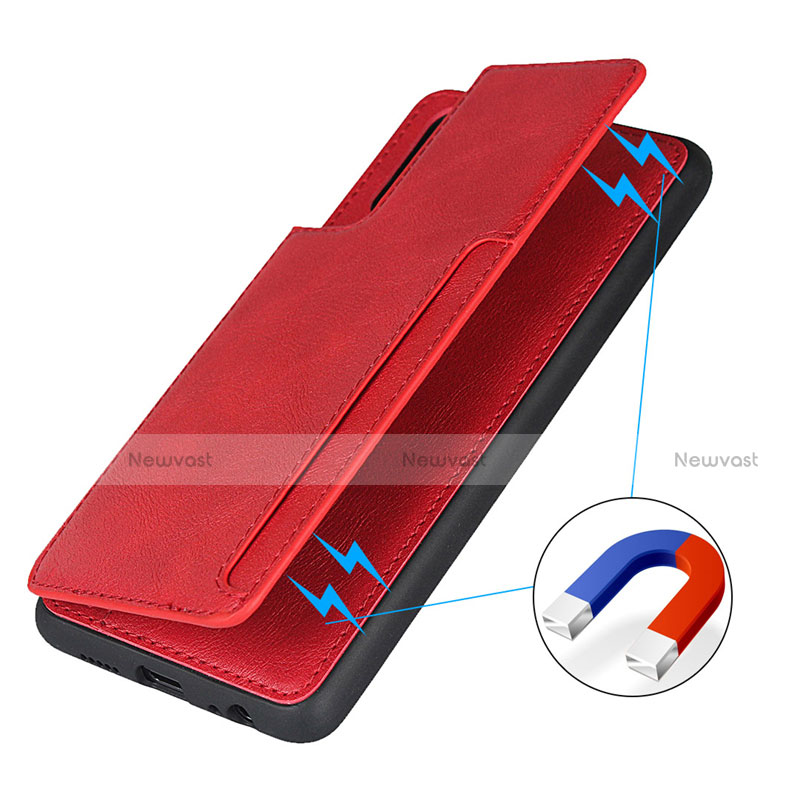 Soft Luxury Leather Snap On Case Cover R08 for Huawei P30