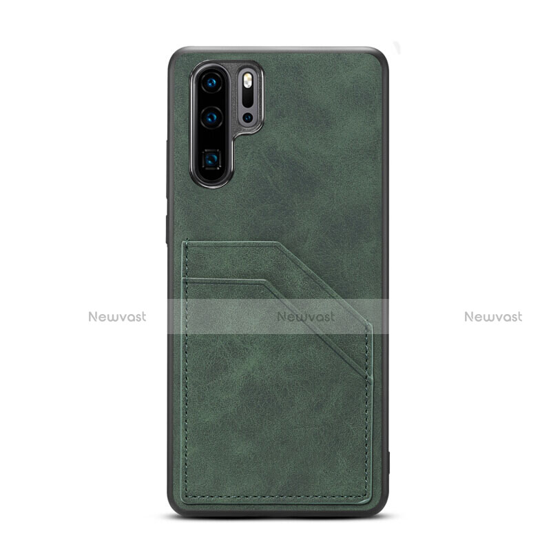 Soft Luxury Leather Snap On Case Cover R08 for Huawei P30 Pro New Edition