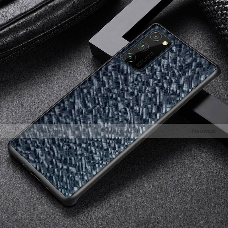 Soft Luxury Leather Snap On Case Cover R09 for Huawei Honor V30 5G
